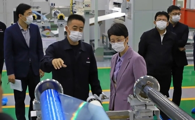 孔凡萍來我區(qū)調研經(jīng)濟發(fā)展和安全防范工作，強調技術服務支撐作用